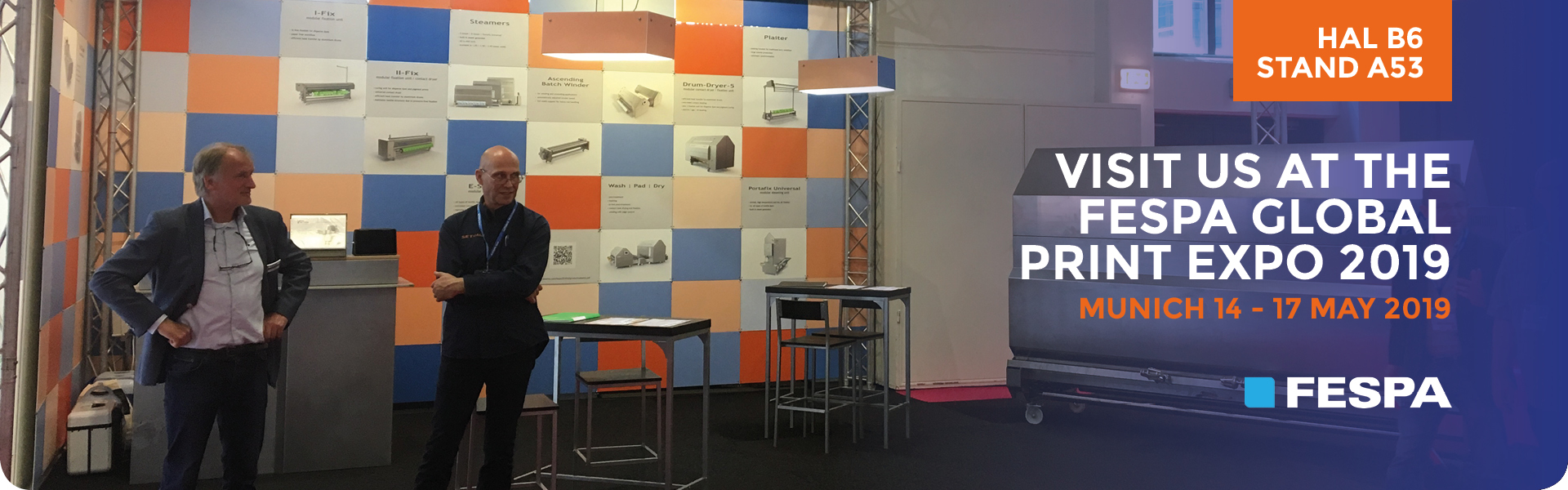 Visit us at the FESPA Global Print Expo 2019 Visit us at the FESPA Global Print Expo 2019